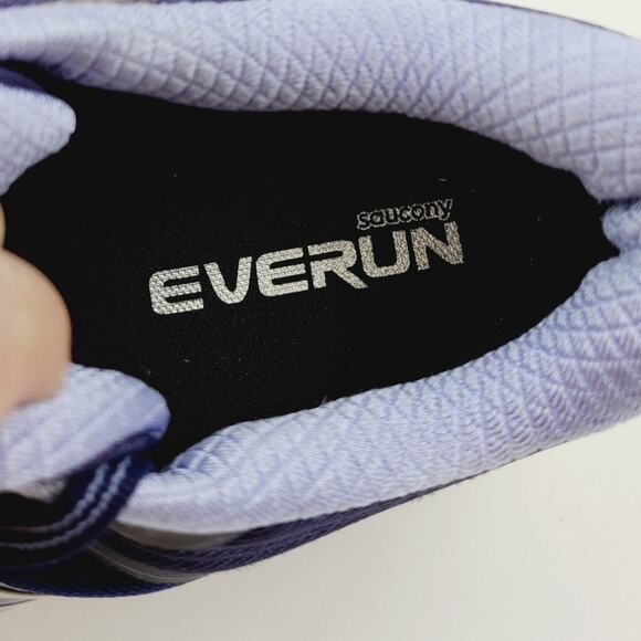 Sauscony Guide 10 Runing Shoe Purple Black,Womens Size 7 - Picture 8 of 9